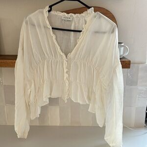 ACOA women’s Long Sleeve Crop Top